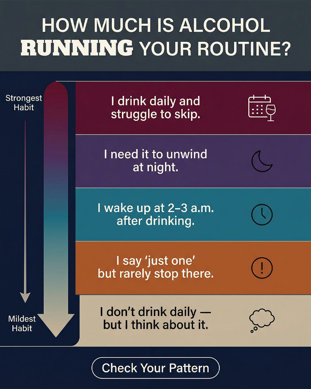 Hypnosis to Stop Drinking Facebook ad