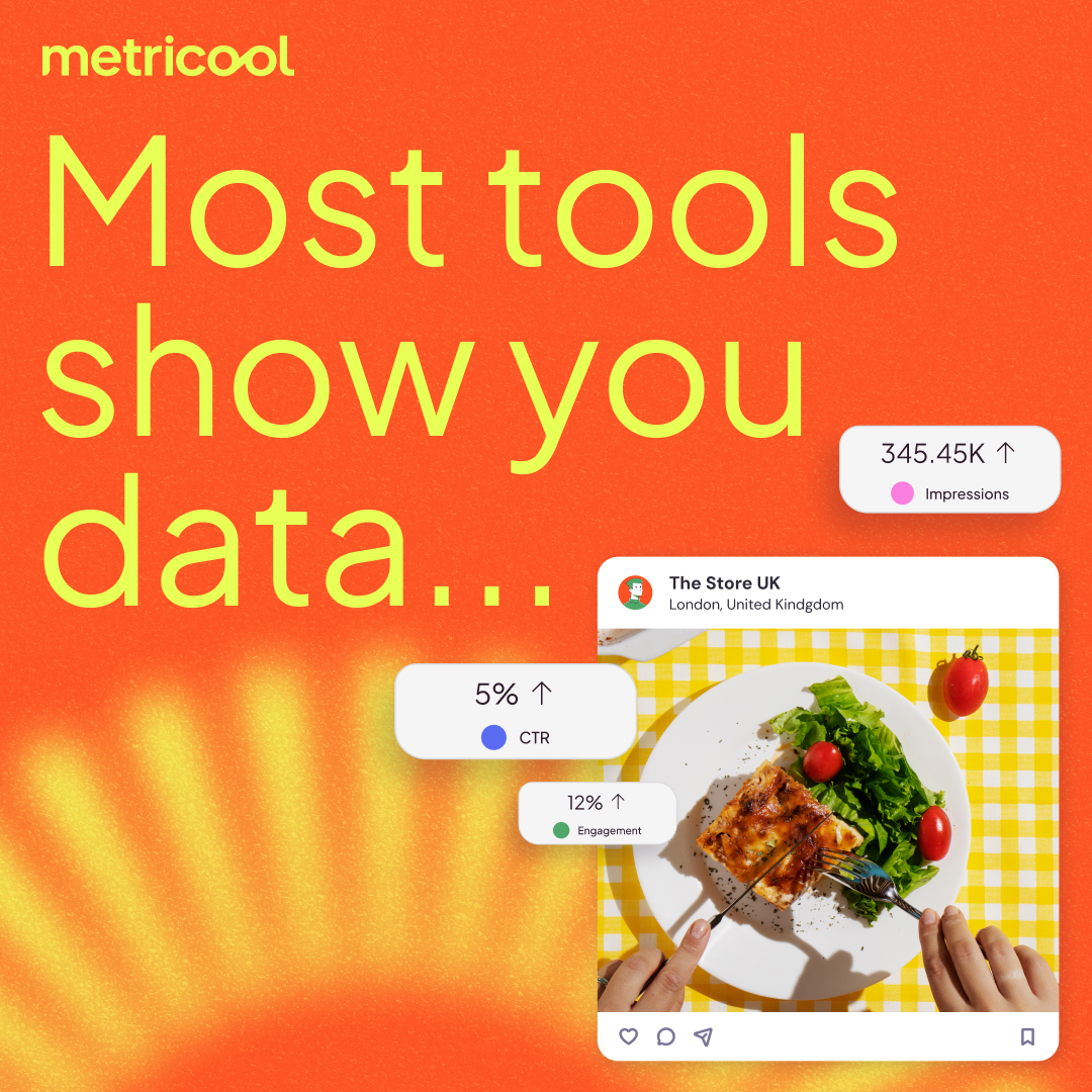 Metricool Facebook ad