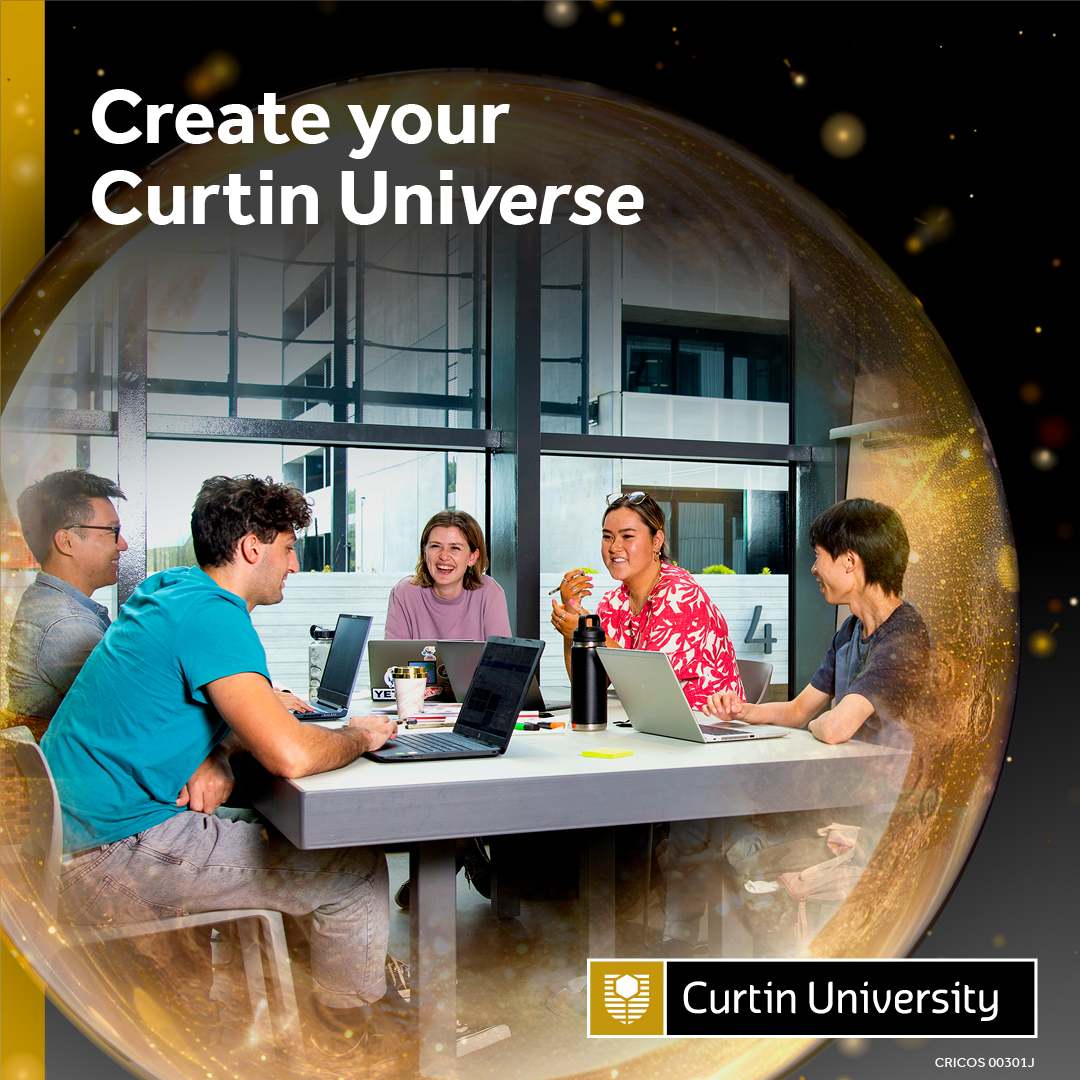 Curtin University Facebook ad
