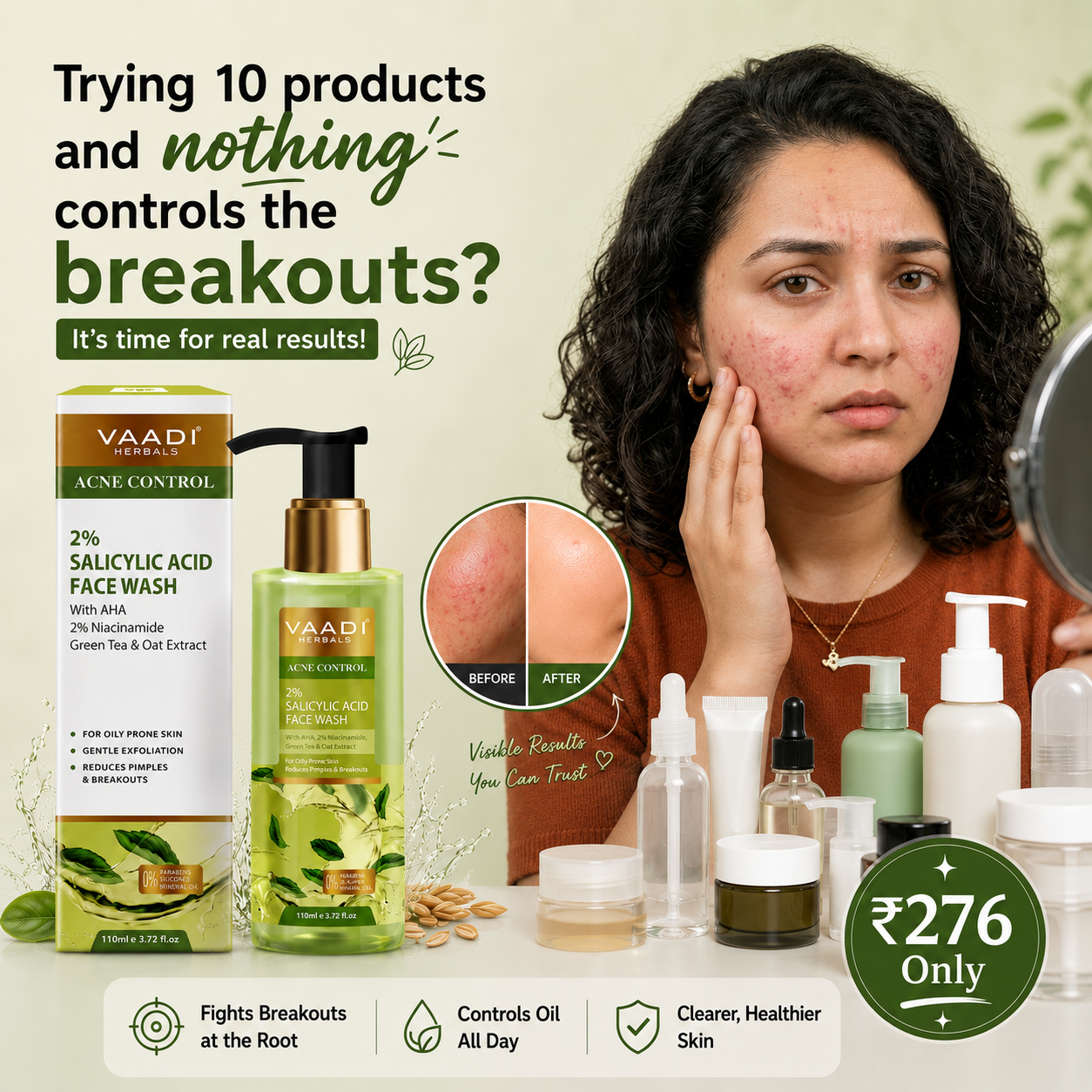 Vaadi Herbals Facebook ad