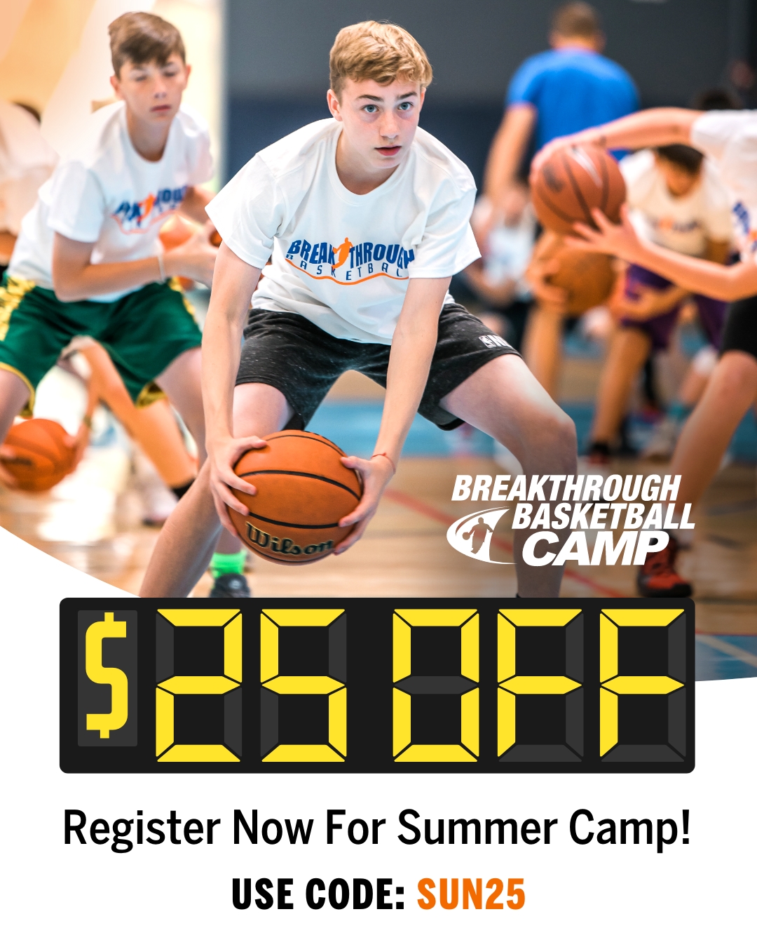 Breakthrough Basketball Facebook ad