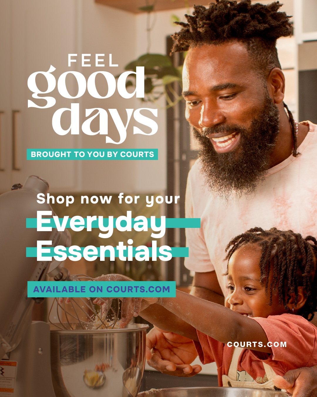 Courts Barbados Facebook ad