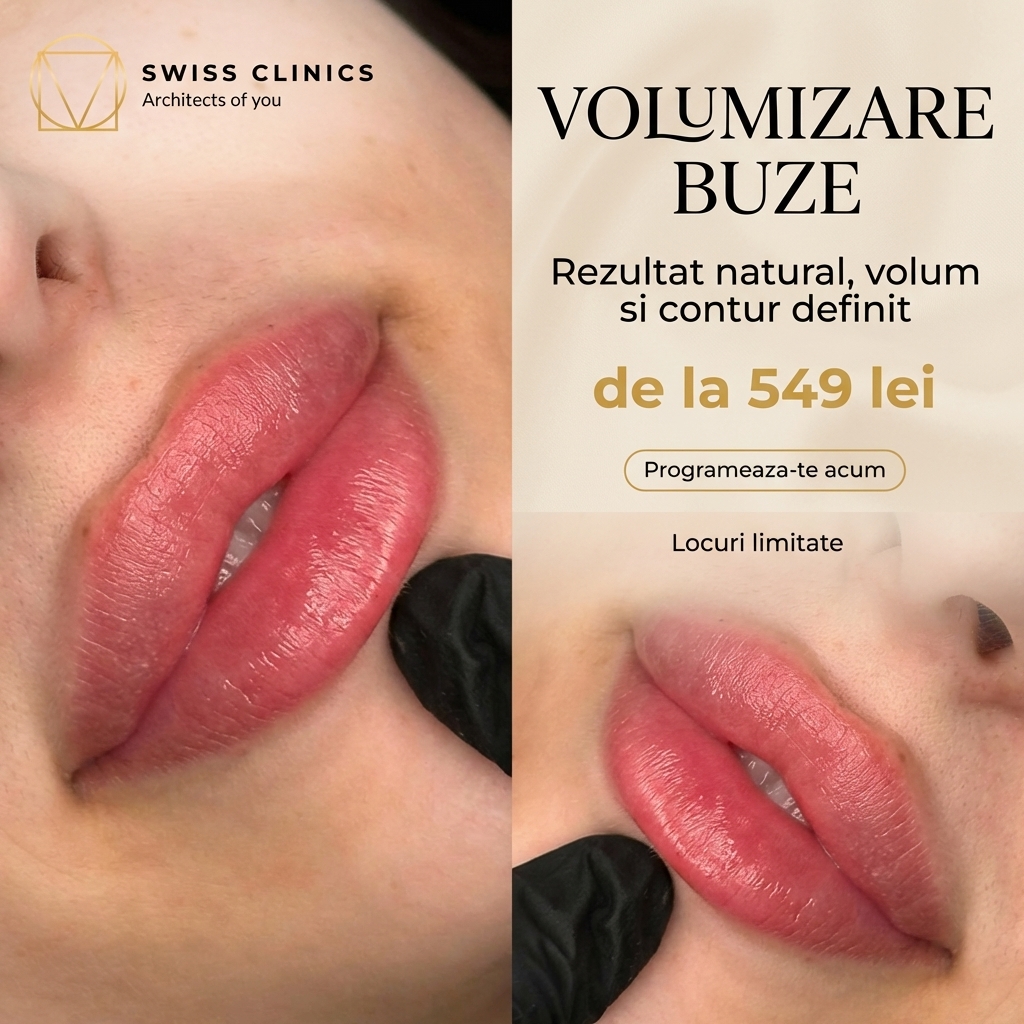 Swiss Clinics Facebook ad: Programeaza-te IN ORASUL TAU