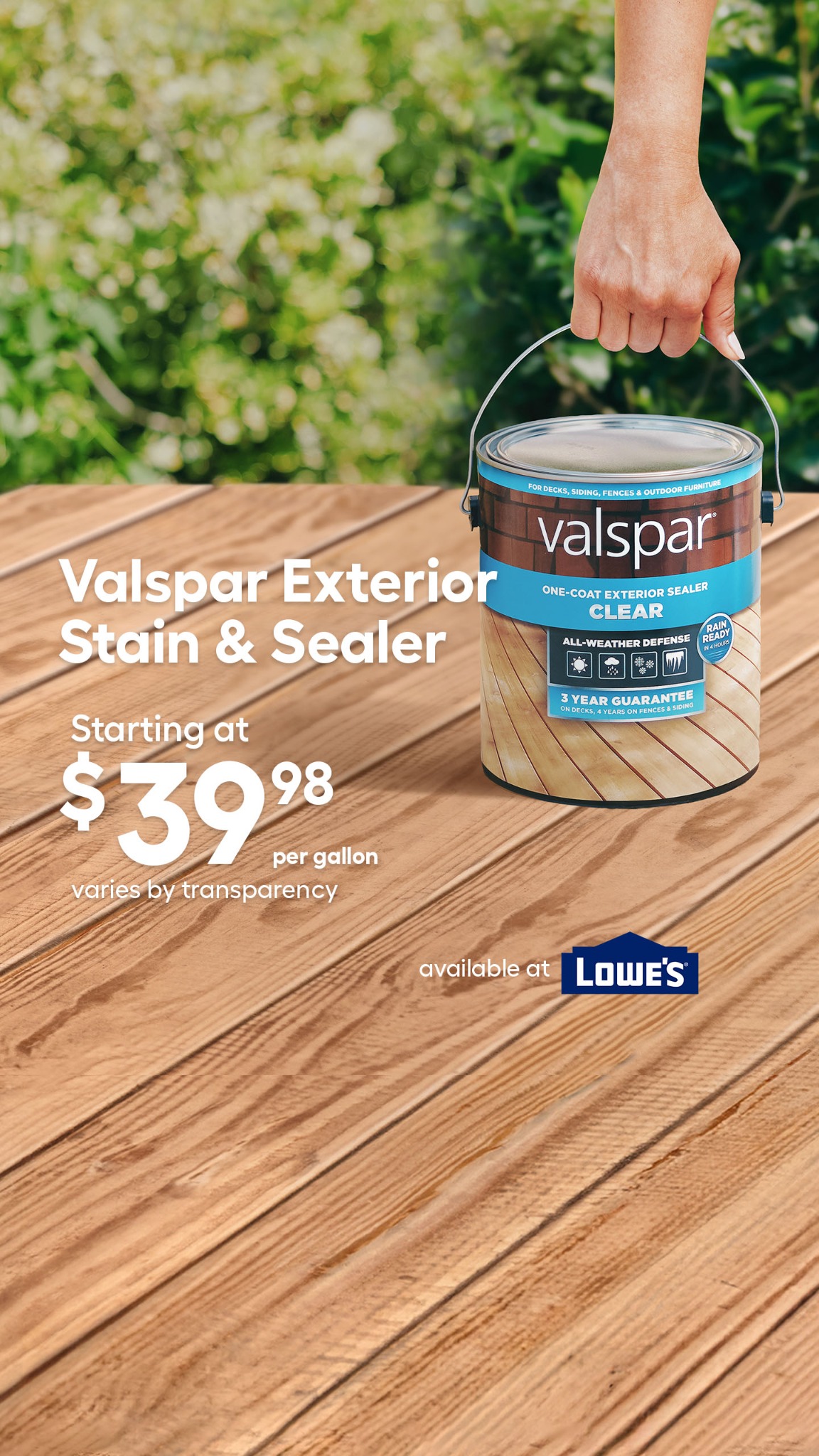 Lowe's Home Improvement Facebook ad