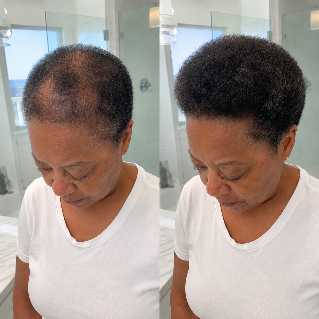 Keisha's Hair Journey Facebook ad