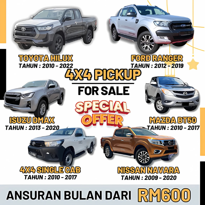 Urban Auto Agensi Facebook ad: Jualan 4x4 | Semua Kereta Dapat Diskaun