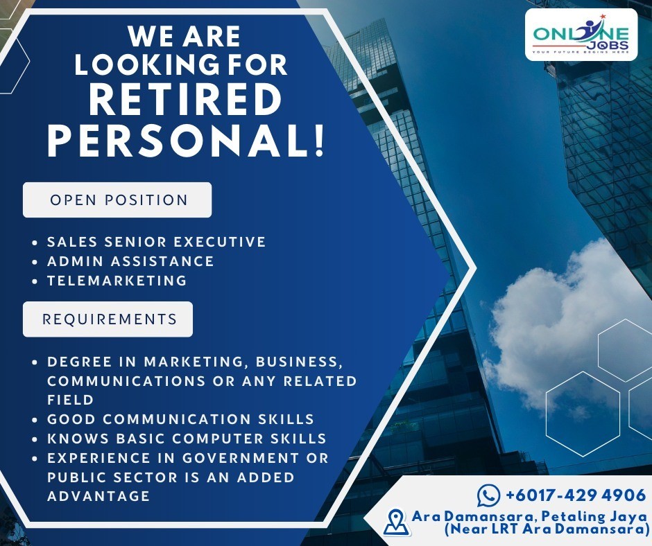Ap online jobs Facebook ad: Retired, But Still Active?