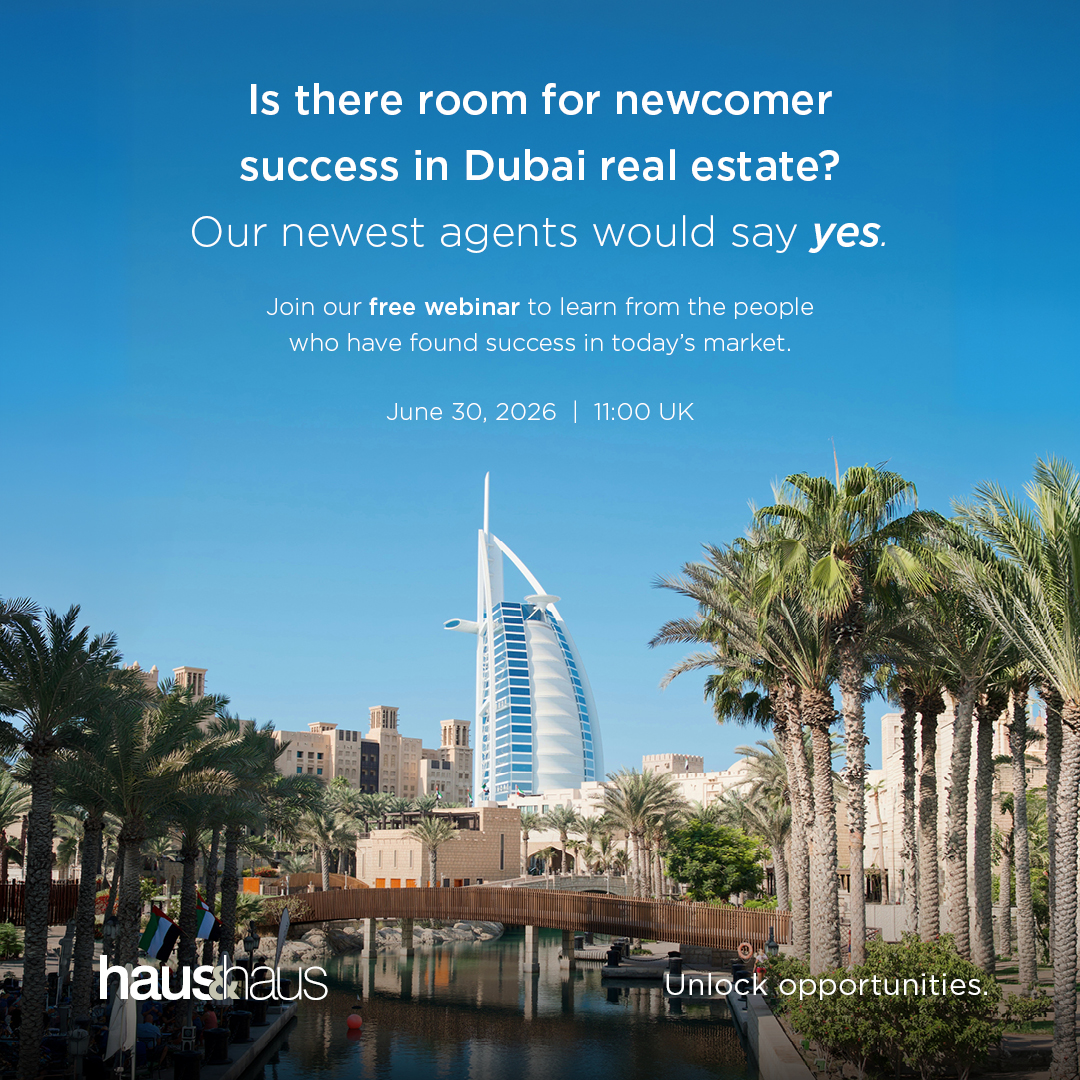 haus & haus Facebook ad: Is it too late to become an estate agent?