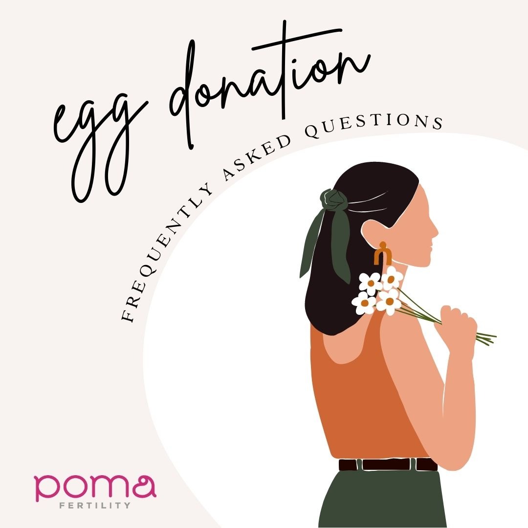POMA Fertility Facebook ad: Take our 5 minute egg donor prescreen questionnaire…