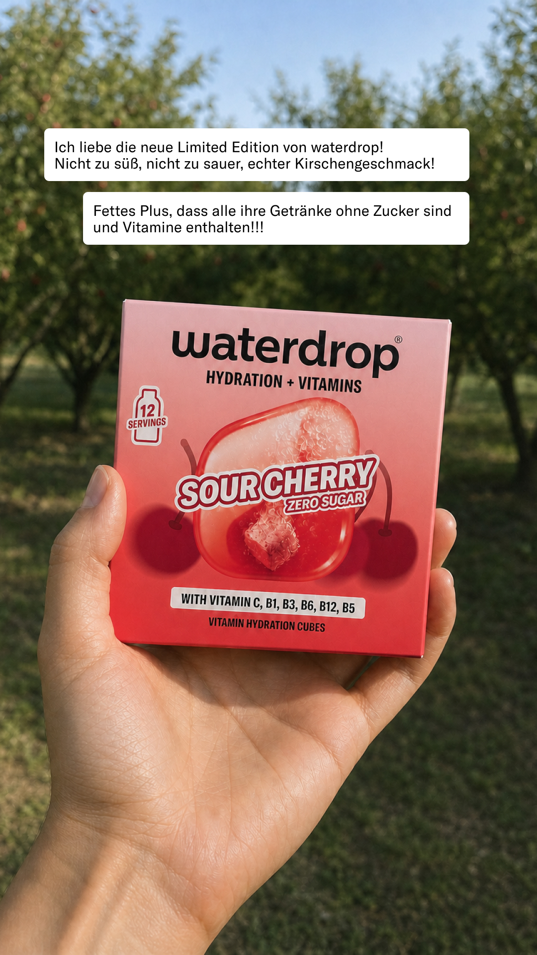 waterdrop Facebook ad