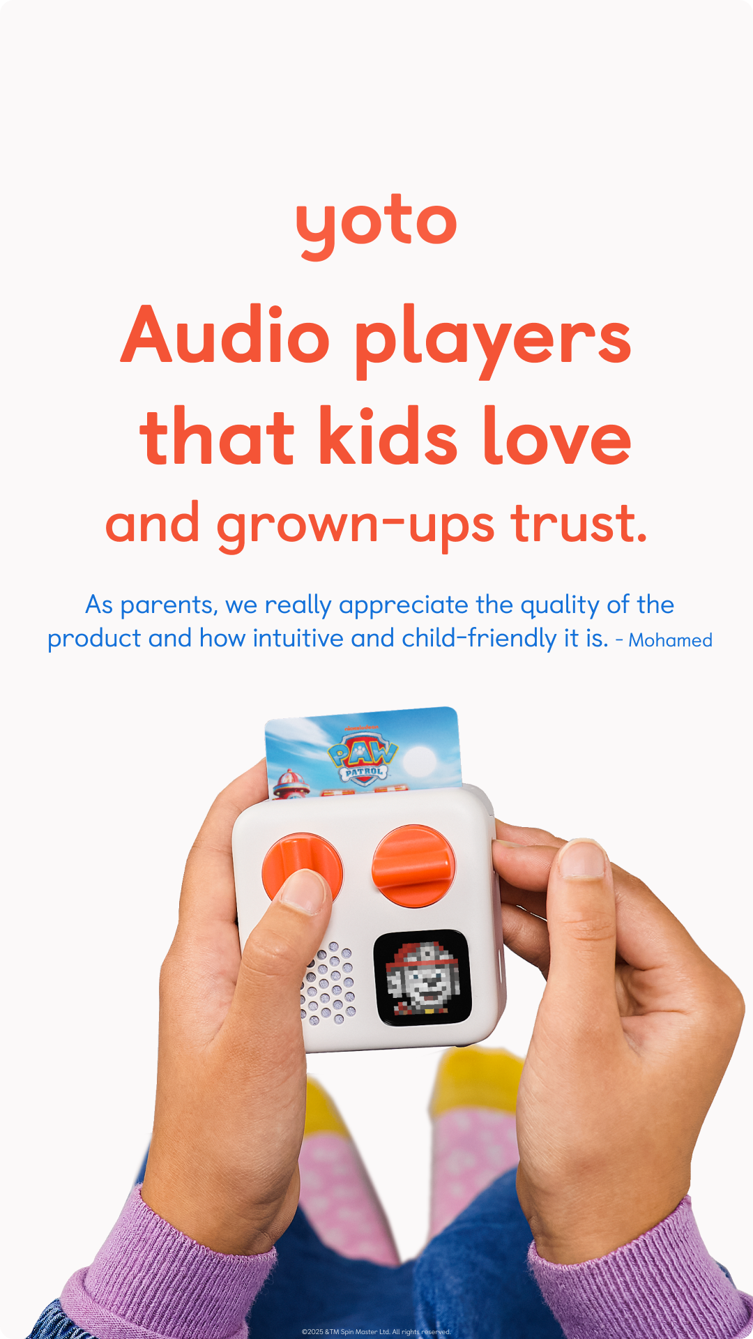 Yoto Facebook ad