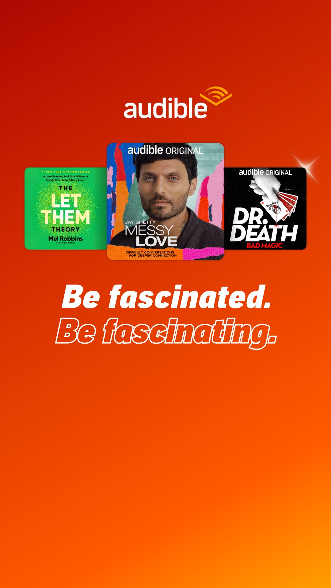 Audible Facebook ad