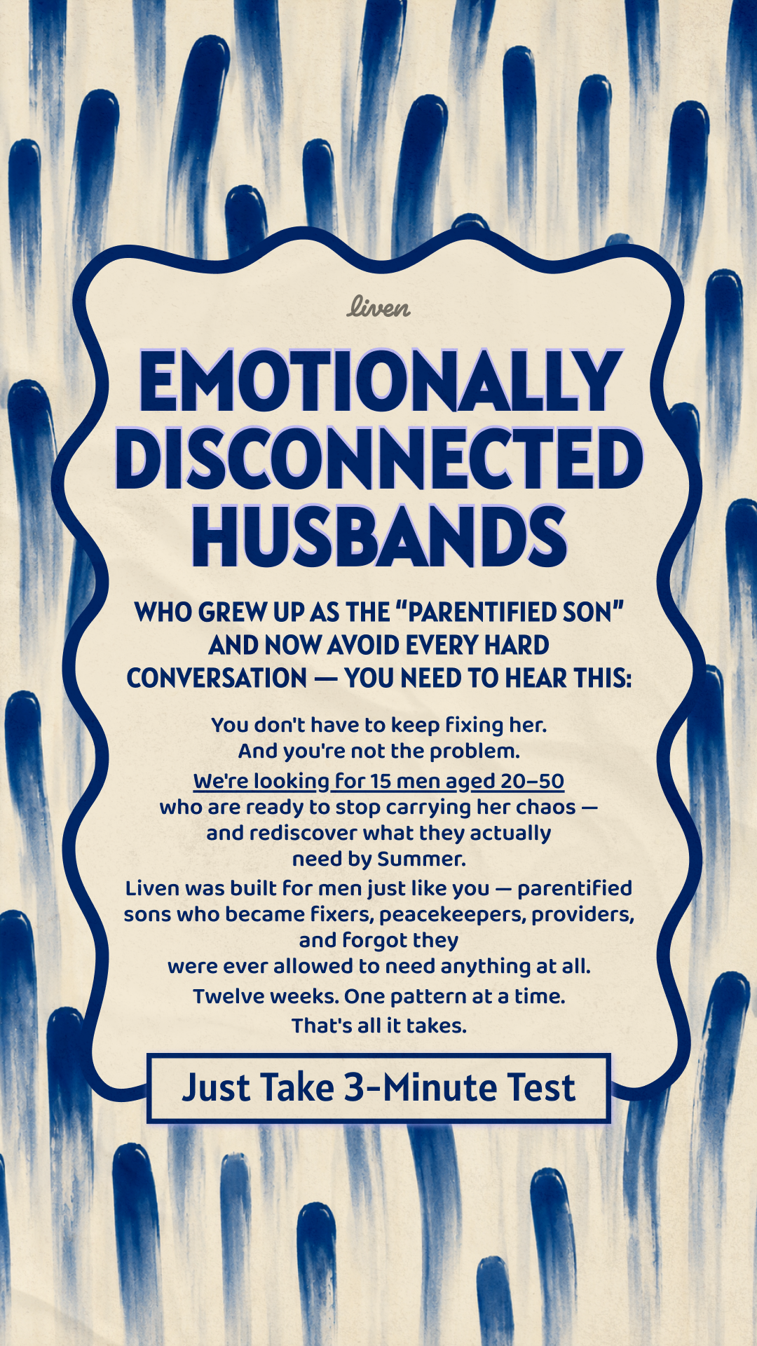 Liven: Self-Discovery Community Facebook ad