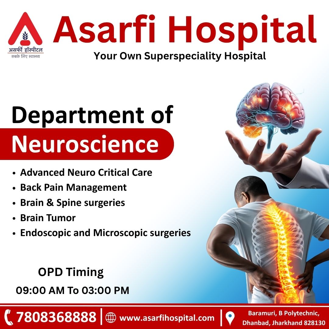 Asarfi Hospital Facebook ad: Book an appointment today