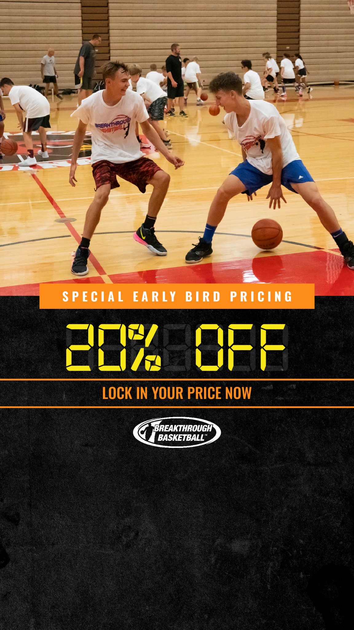 Breakthrough Basketball Facebook ad