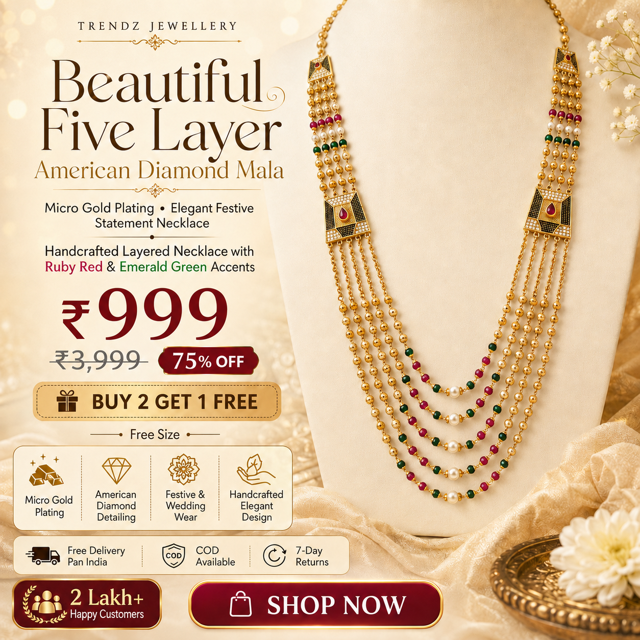 Trendz Jewellery Facebook ad