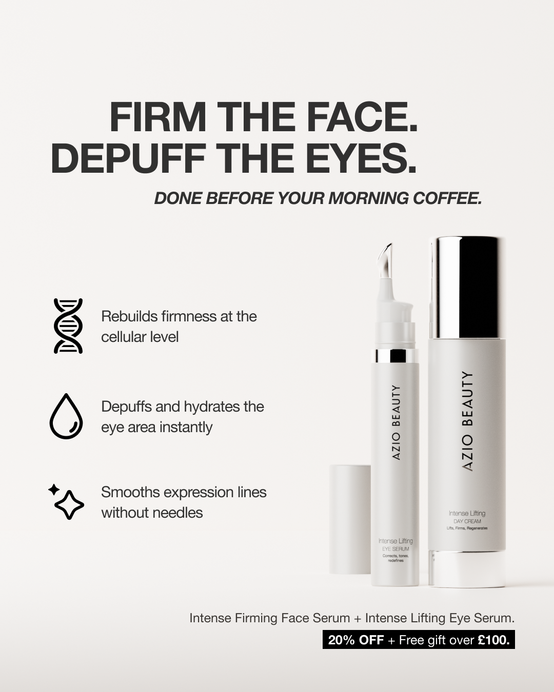 Azio Beauty Facebook ad