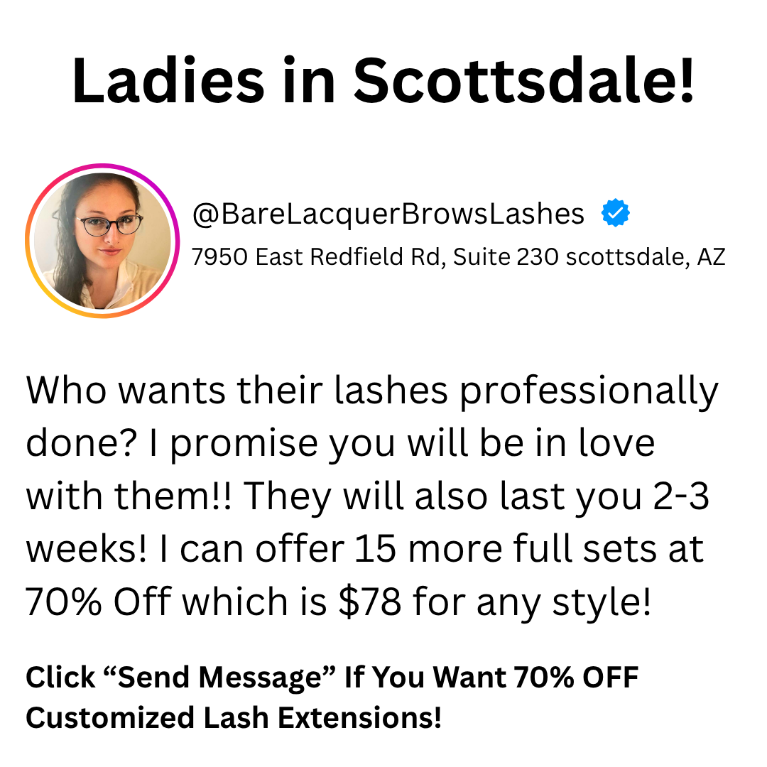 Lash Experts Facebook ad