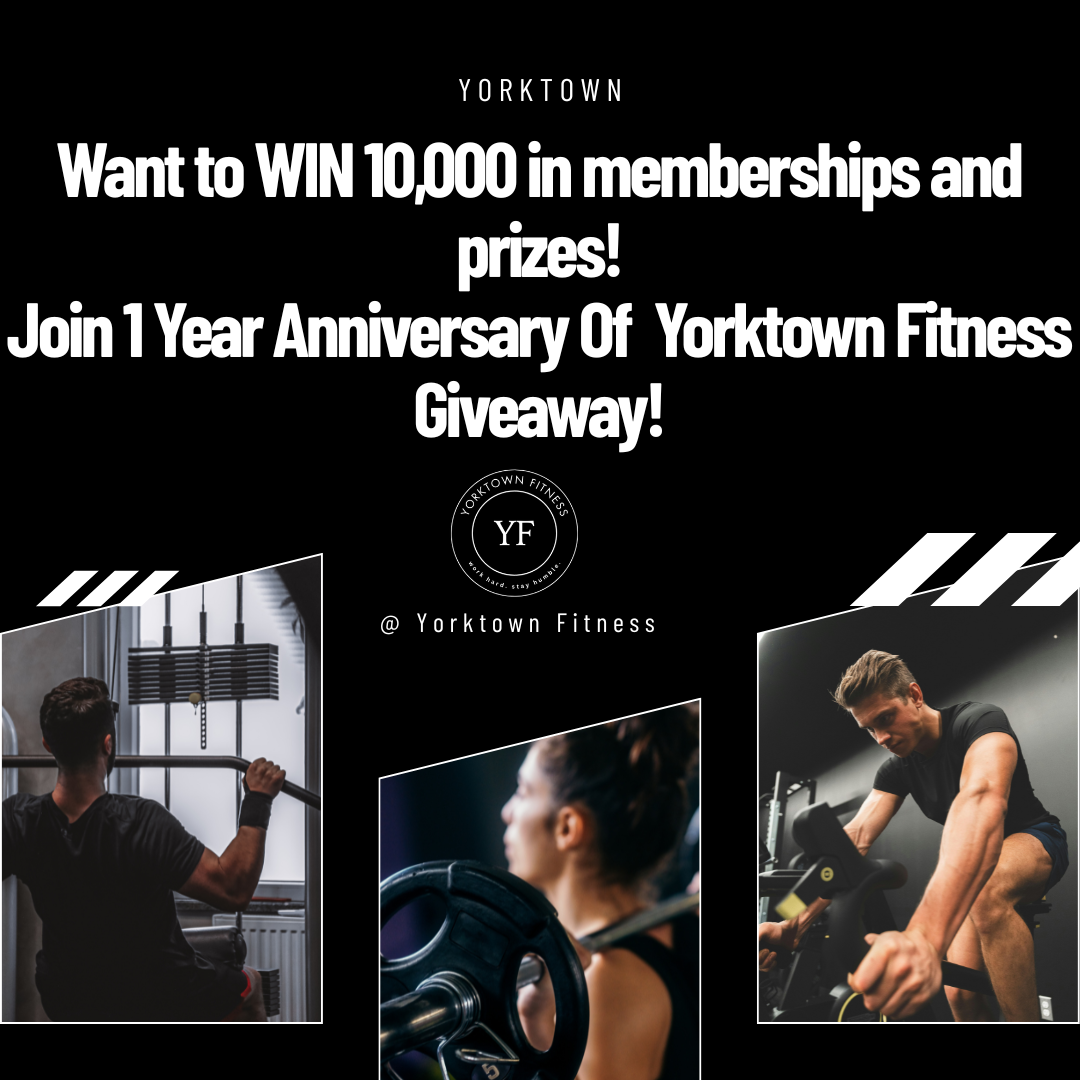 Yorktown Fitness Facebook ad: 𝐁𝐮𝐫𝐧 𝐅𝐚𝐭 & 𝐖𝐈𝐍 𝐁𝐈𝐆!