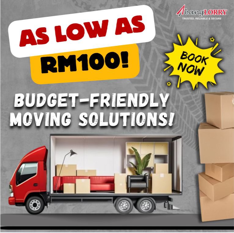 Abang Lorry Logistics Facebook ad: Book Your Move Today!