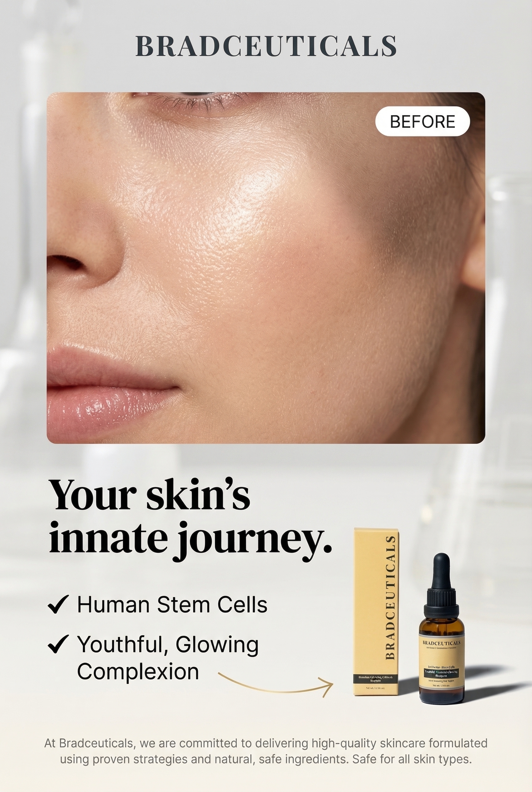 Zeely: Beauty and Personal Care Facebook ad: Is your skin missing that youthful glow and radiance?