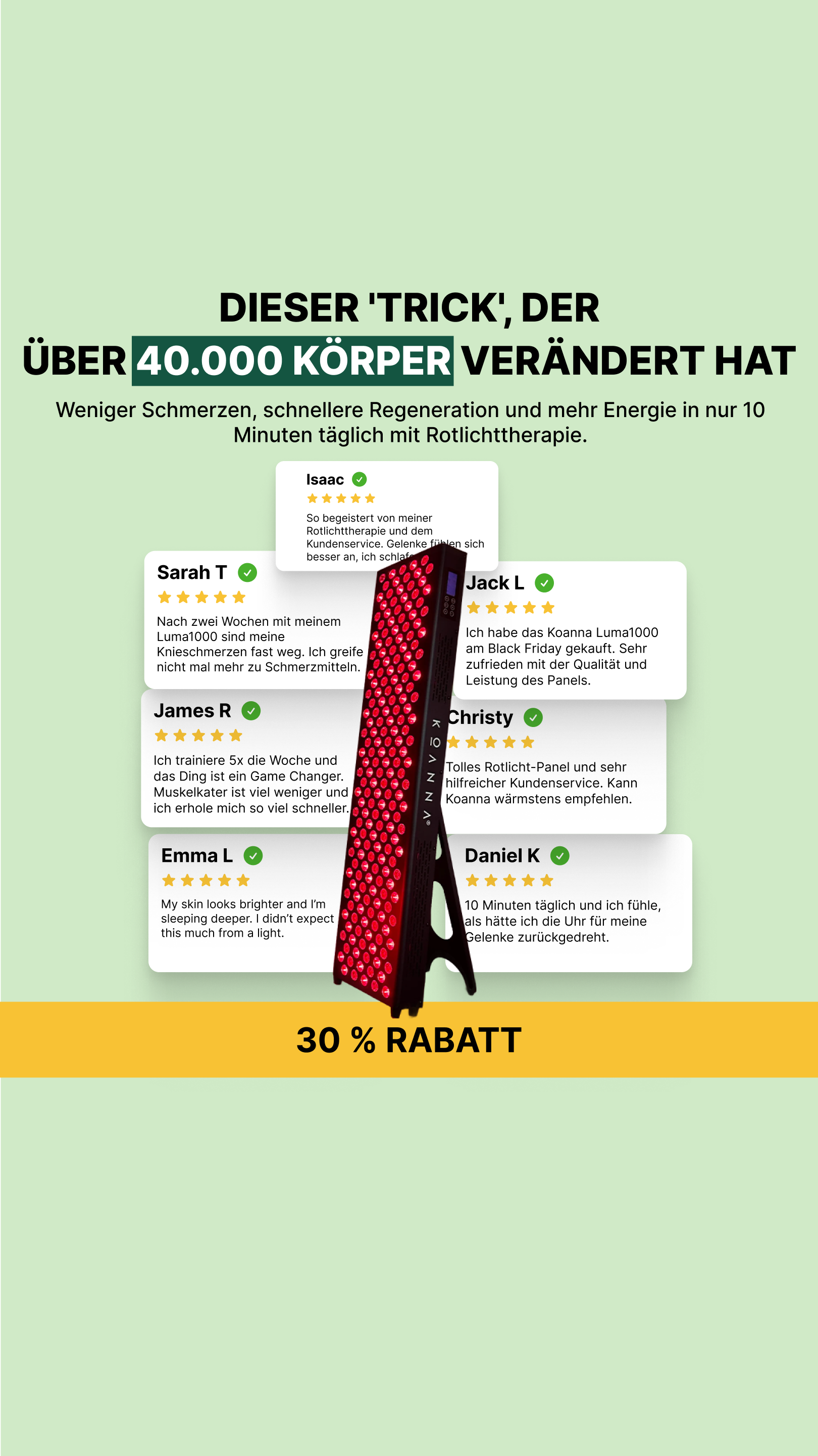 Koanna Facebook ad