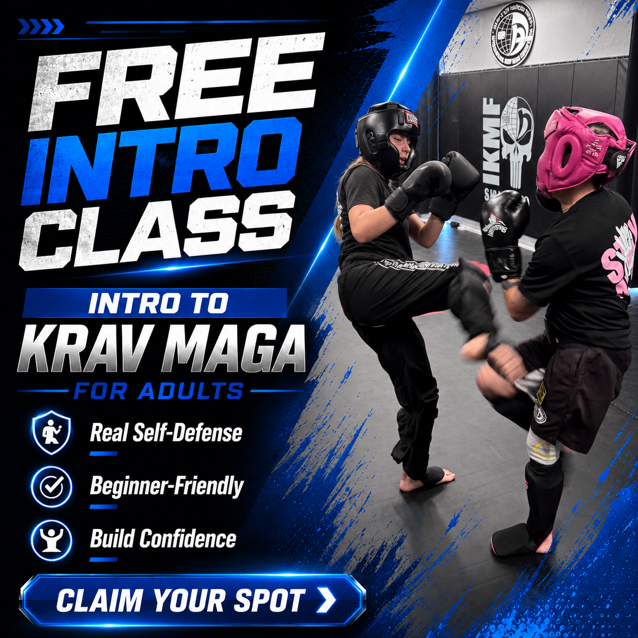 Invictus Krav Maga Facebook ad: Intro To Krav Maga in Poway