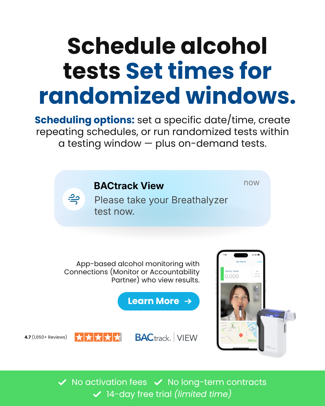 BACtrack View Facebook ad