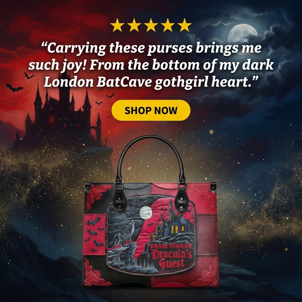 Lettoria - Leather Handbags Inspired by Classical Literature Facebook ad
