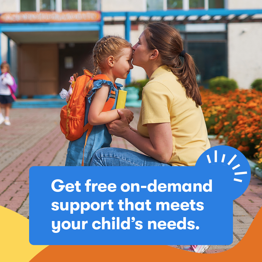 BrightLife Kids Facebook ad: Behavioral health coaching for kids 0-12
