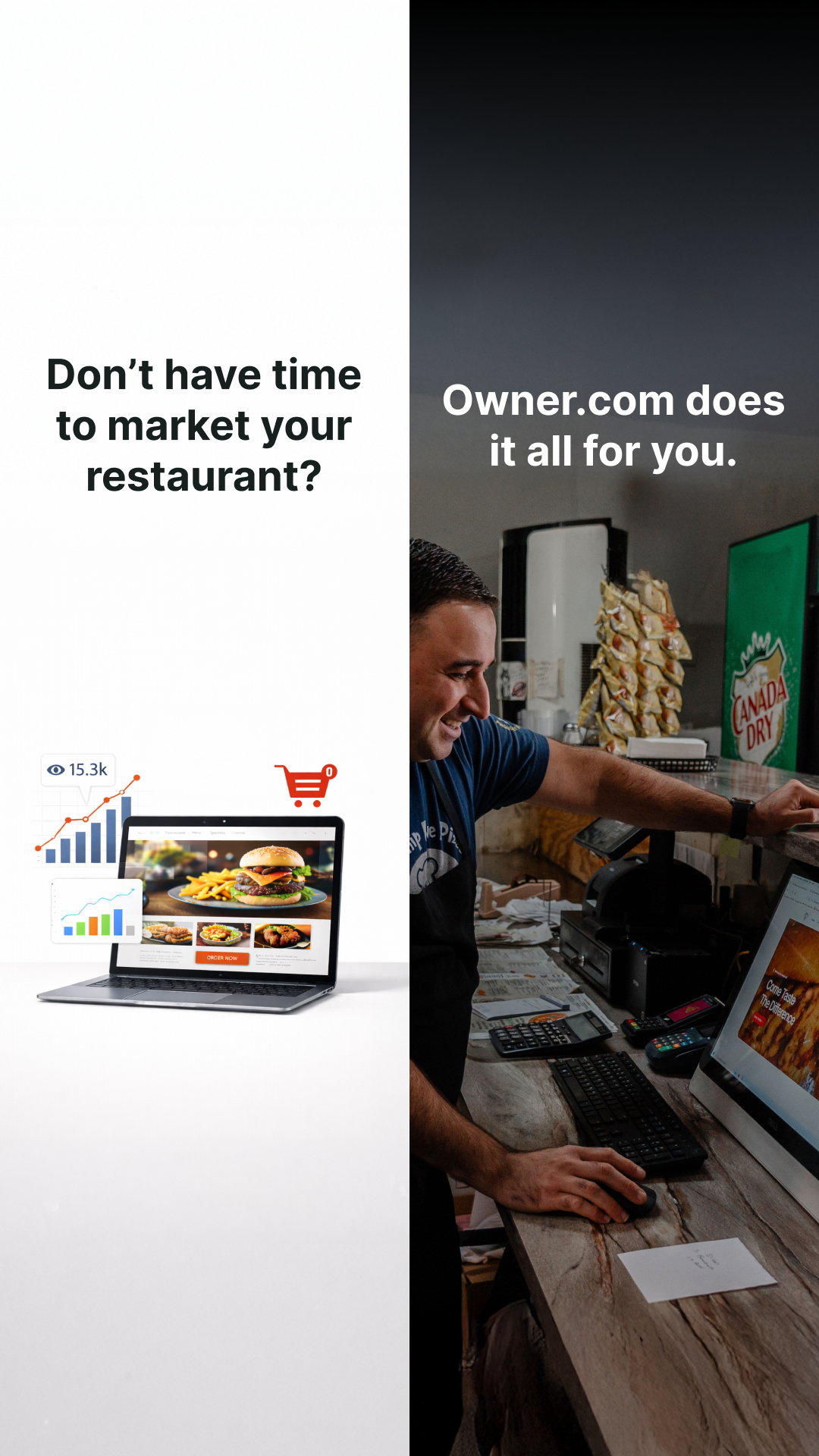 Owner.com Facebook ad