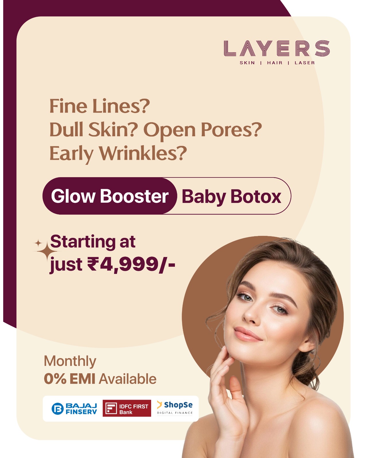 Layers Prive Facebook ad