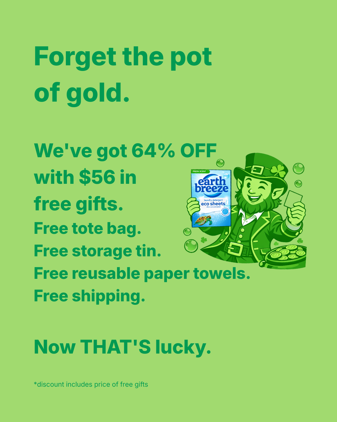 Earth Breeze Facebook ad