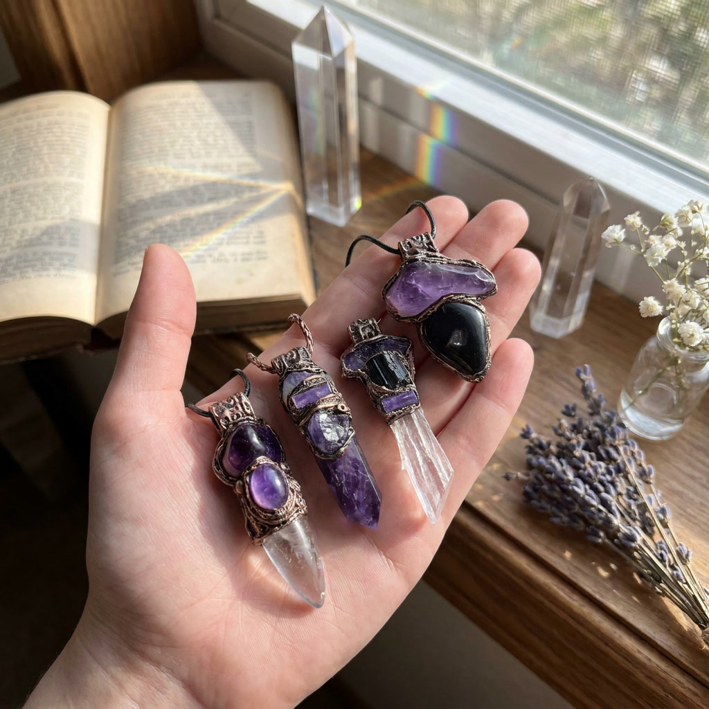 Inna Zlotnik. Сrystal & Gemstone Jewelry Facebook ad: You don’t choose it. You feel it