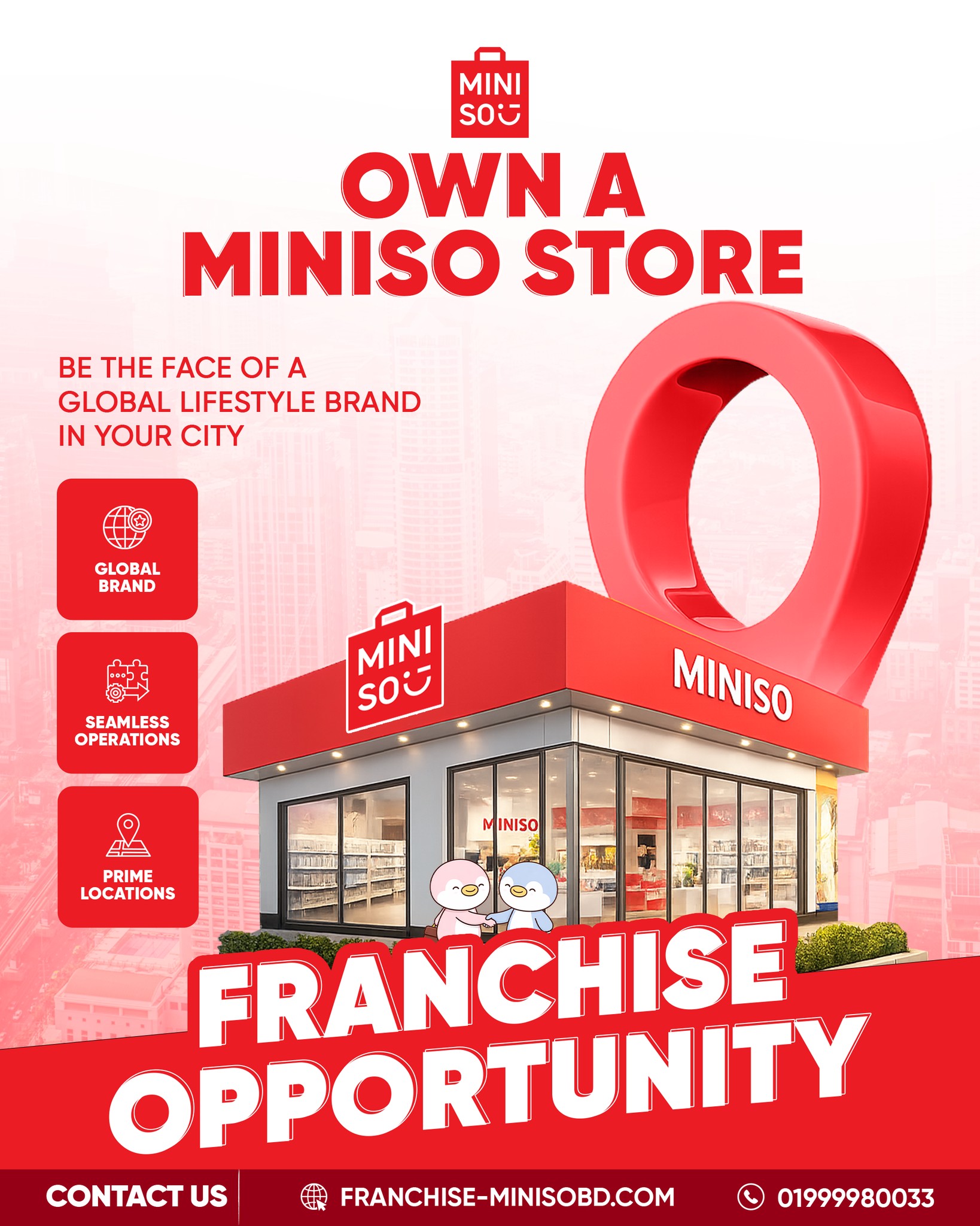 Miniso Bangladesh Facebook ad: Looking for a reliable retail investment?