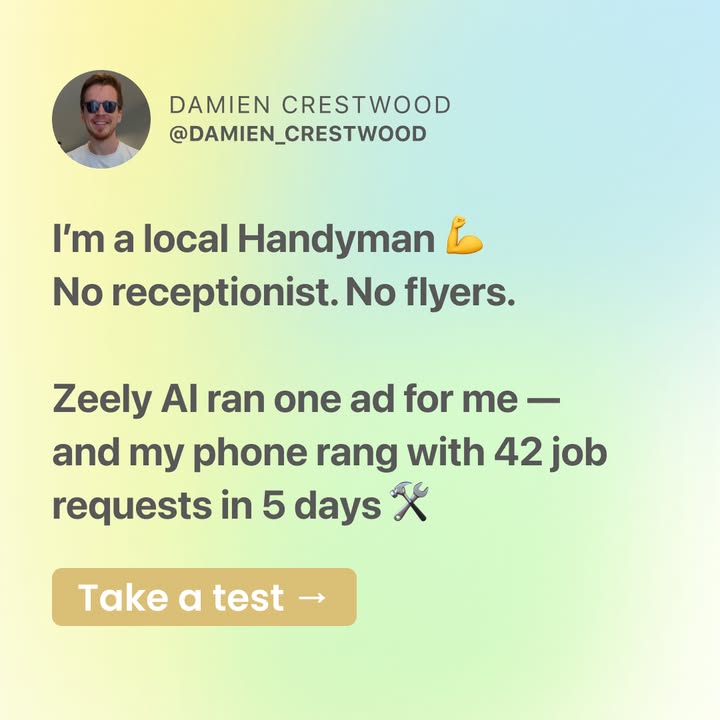 Zeely Facebook ad
