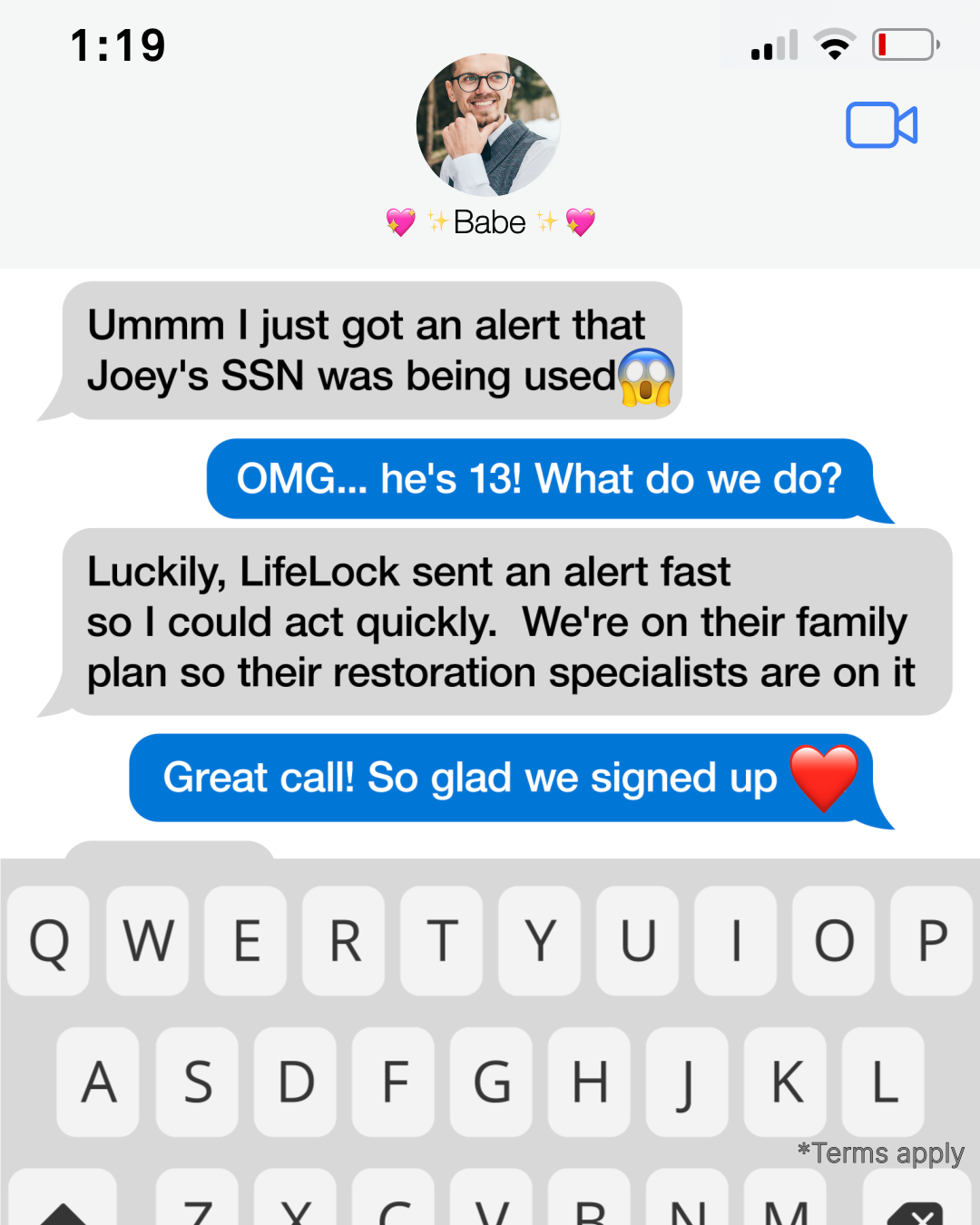 Cyber Threat Watch Facebook ad: Up to 52% OFF for your first year!