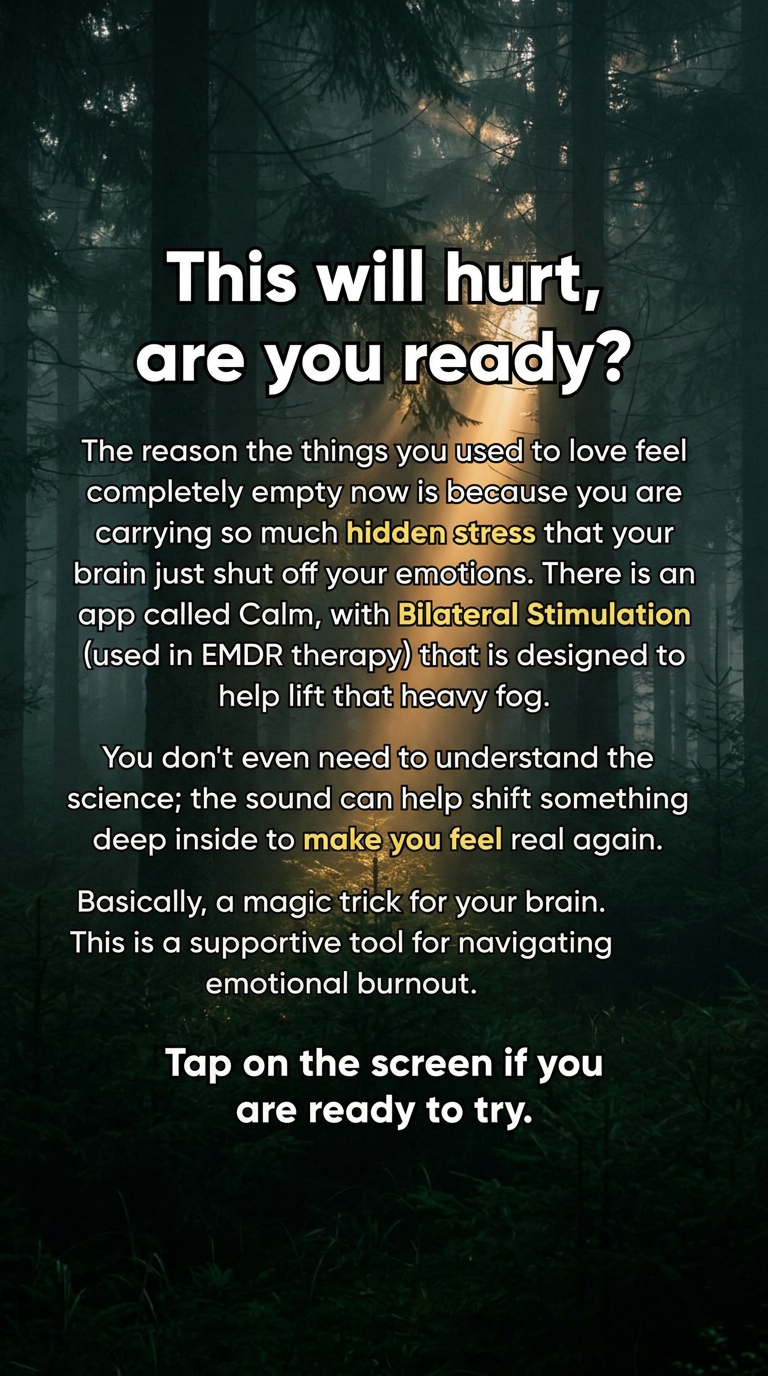 Calm Facebook ad