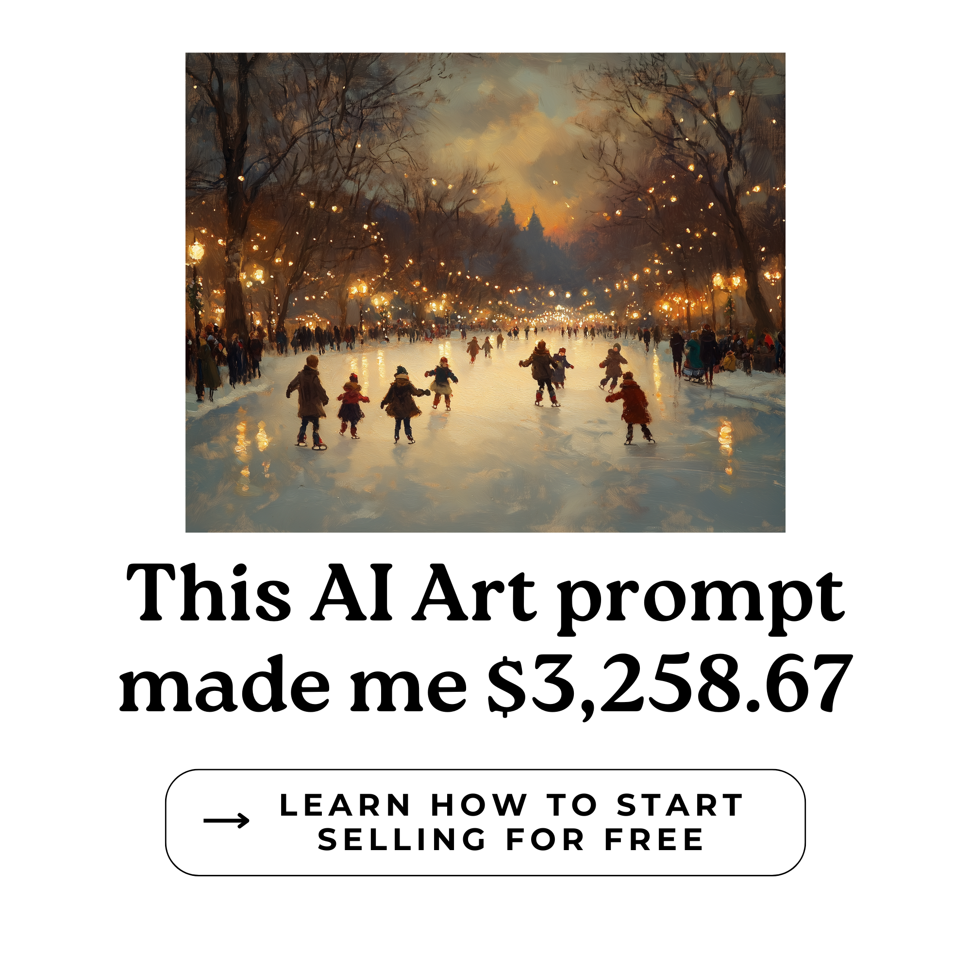 AI Art Sellers Collective Facebook ad