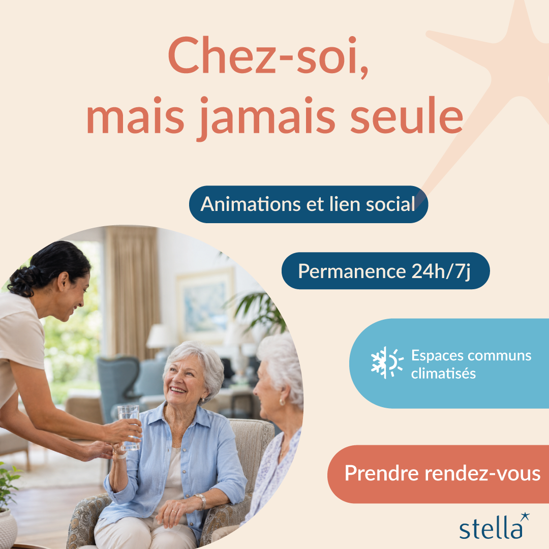 Stella Résidences Seniors Facebook ad