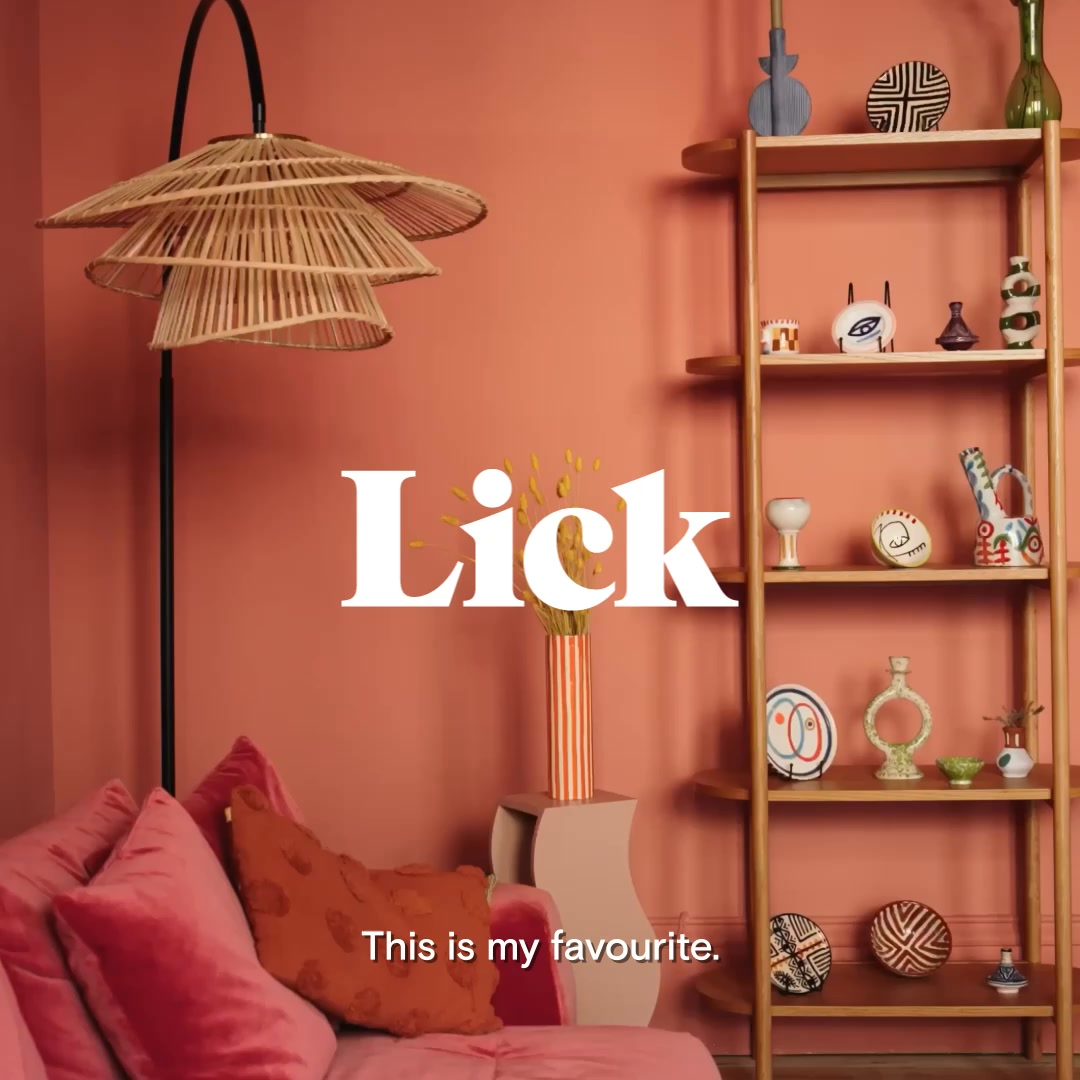 Lick Facebook ad: Transform your home