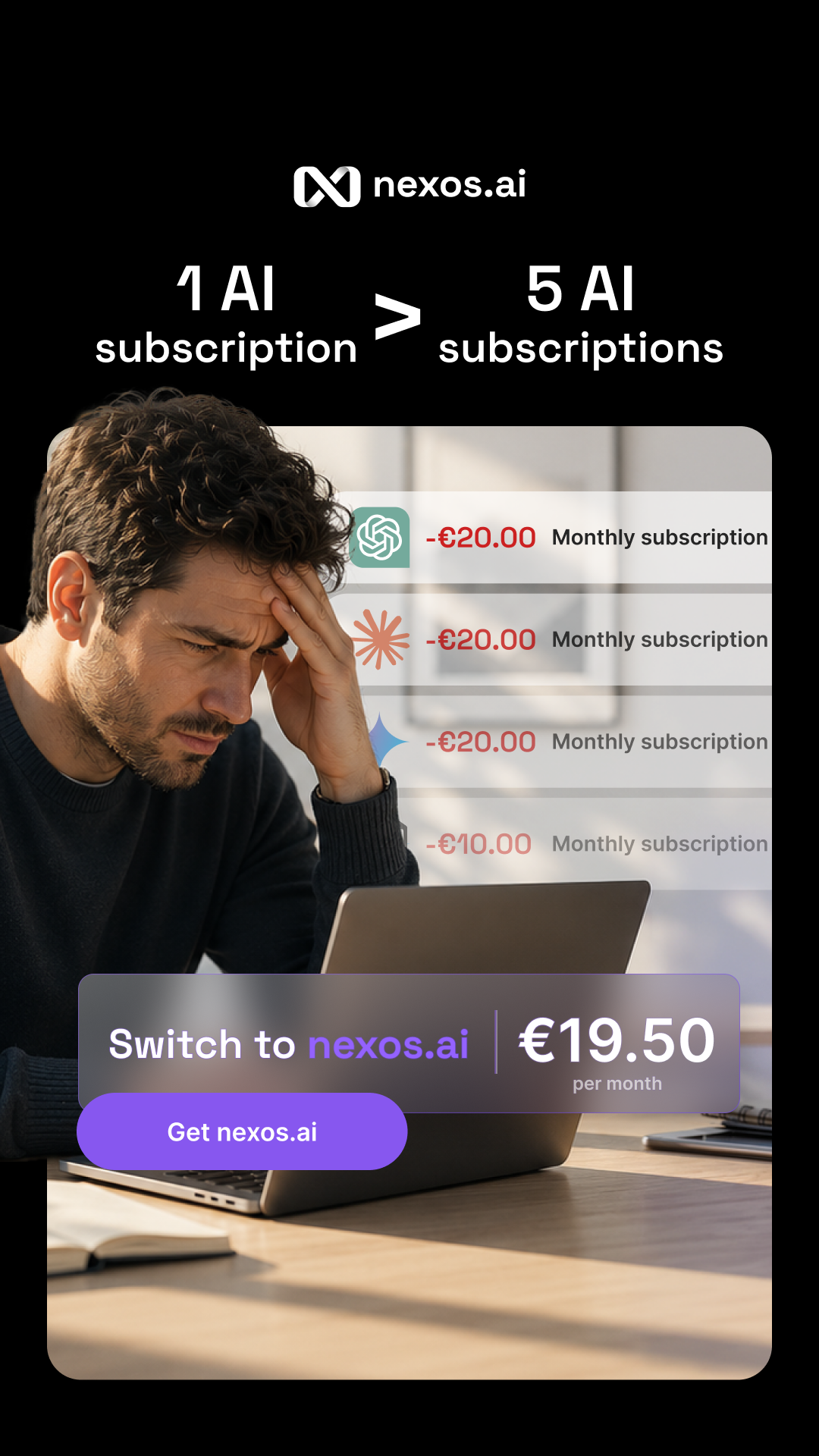 nexos.ai Facebook ad