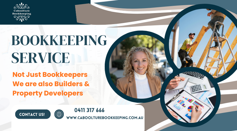 Caboolture Bookkeeping Facebook ad: Bookkeeping for Builders & Developers