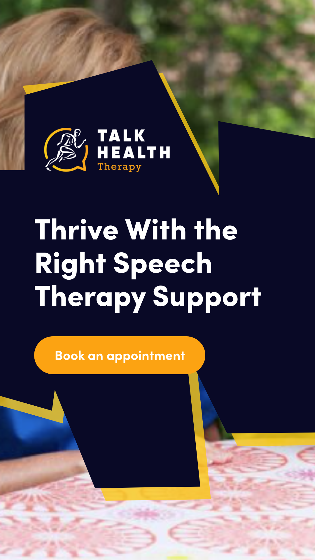 Talk Health Therapy Facebook ad