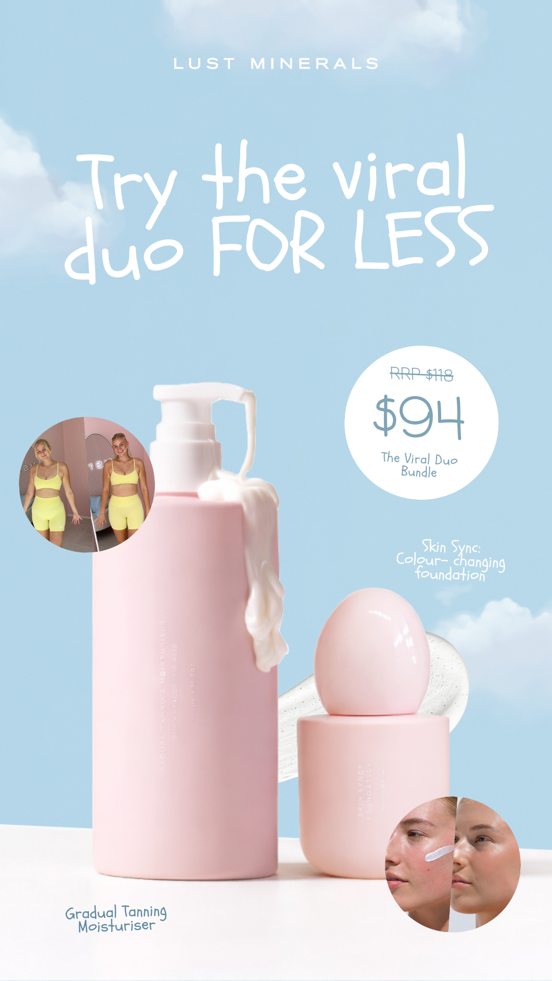 Lust Minerals Facebook ad