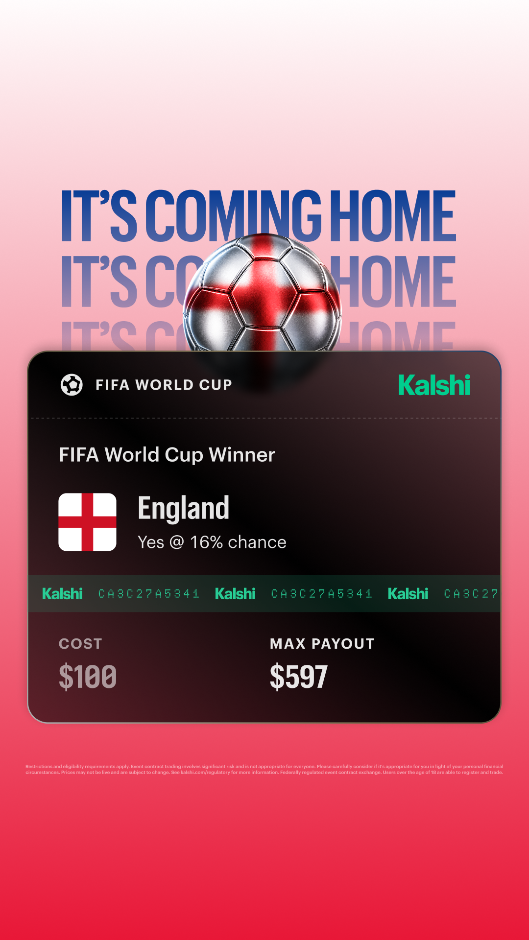 Kalshi - Trade the Headlines Facebook ad