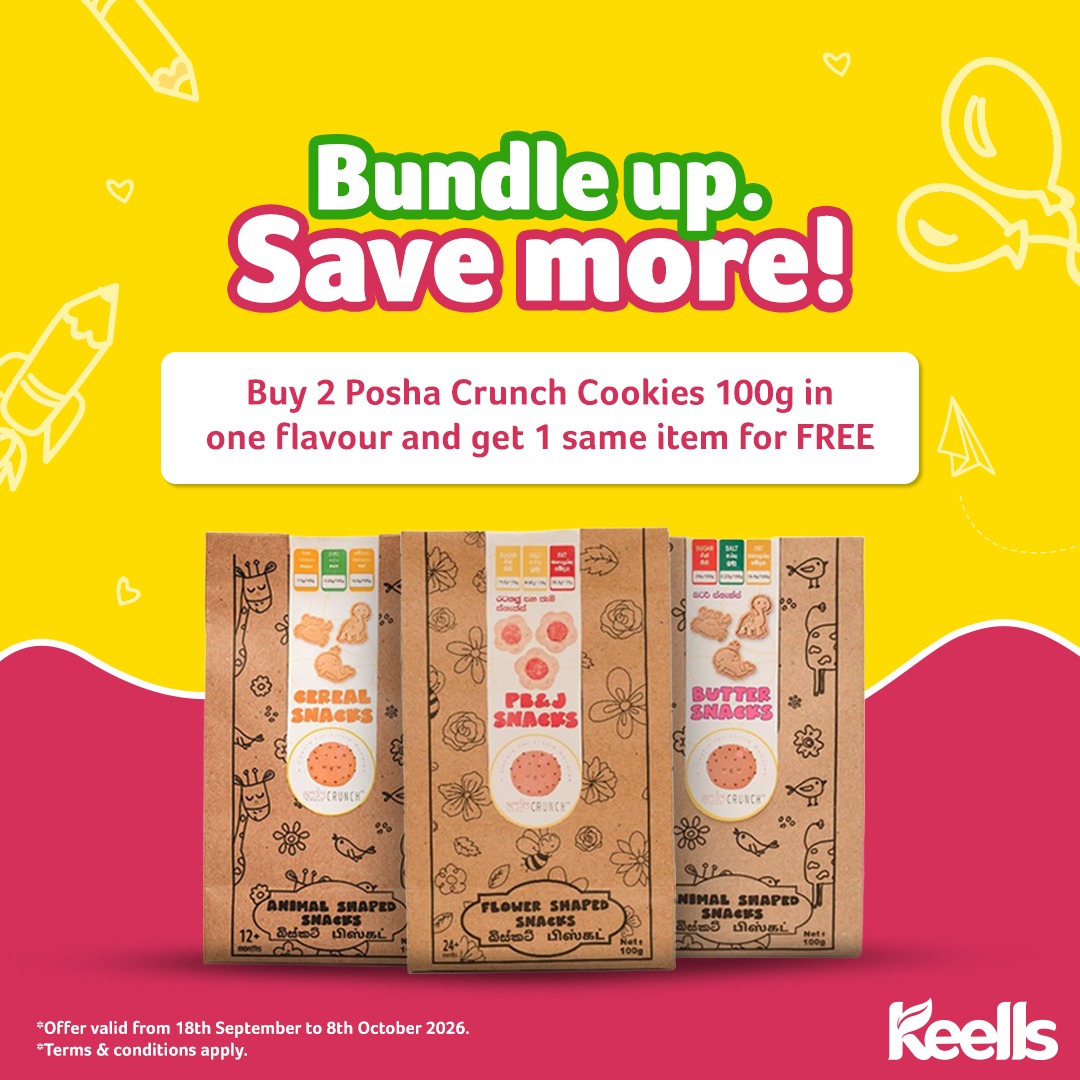 Keells Facebook ad: More in your basket.