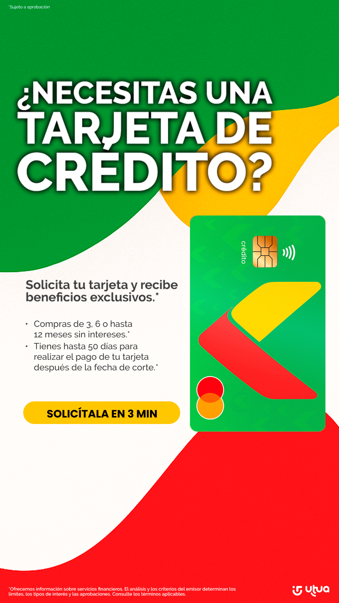 Utua Tarjetas MX Facebook ad