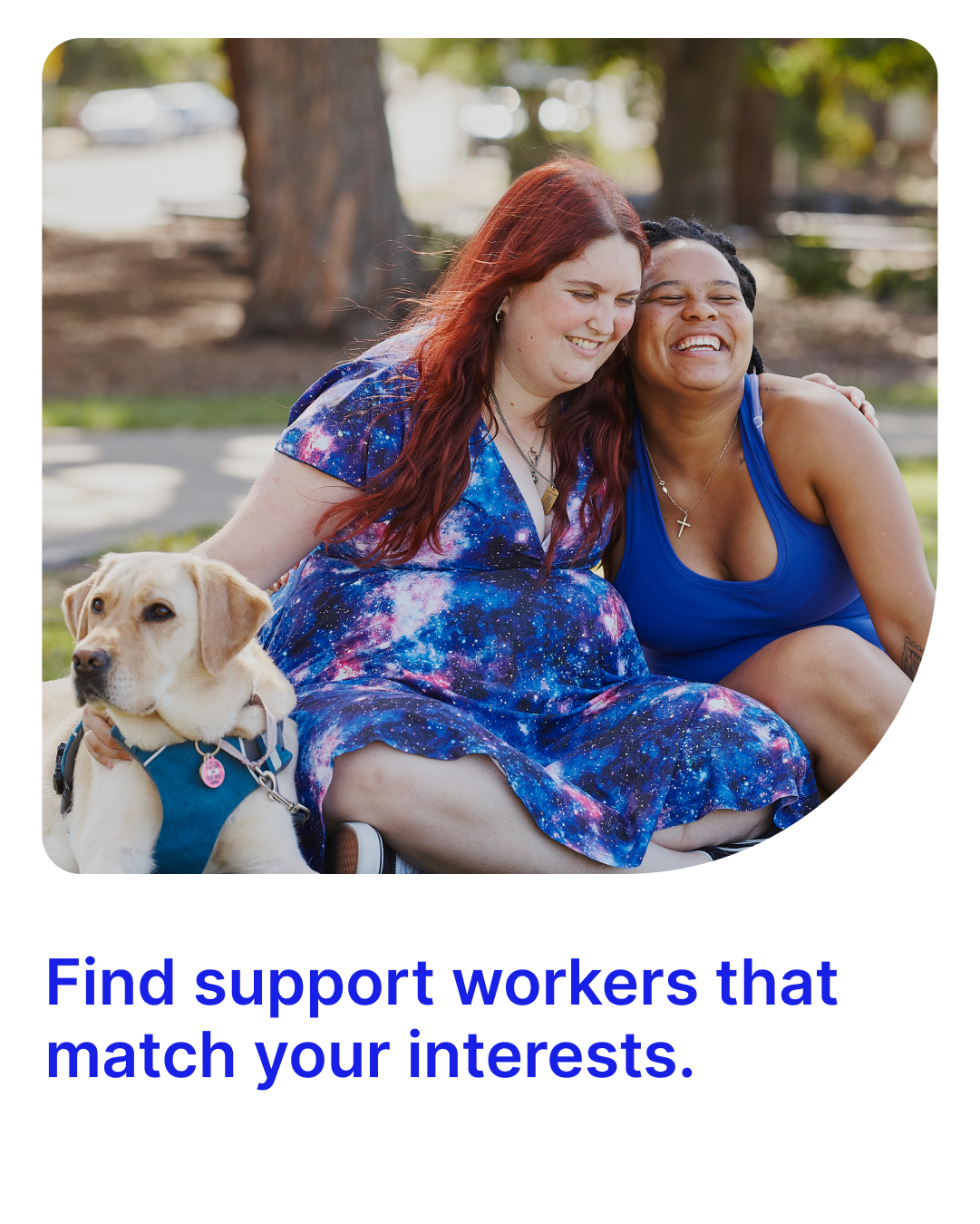 Hireup Facebook ad