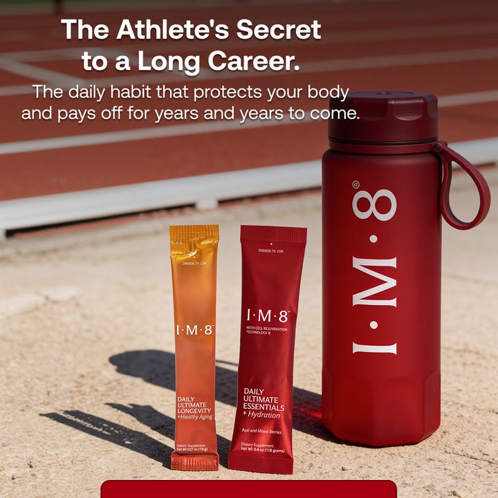 IM8 Global Facebook ad: The Beckham Stack: Nutrition Meets Longevity